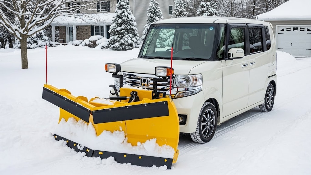 N-BOX除雪車