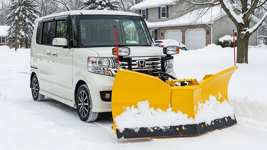 N-BOX除雪車