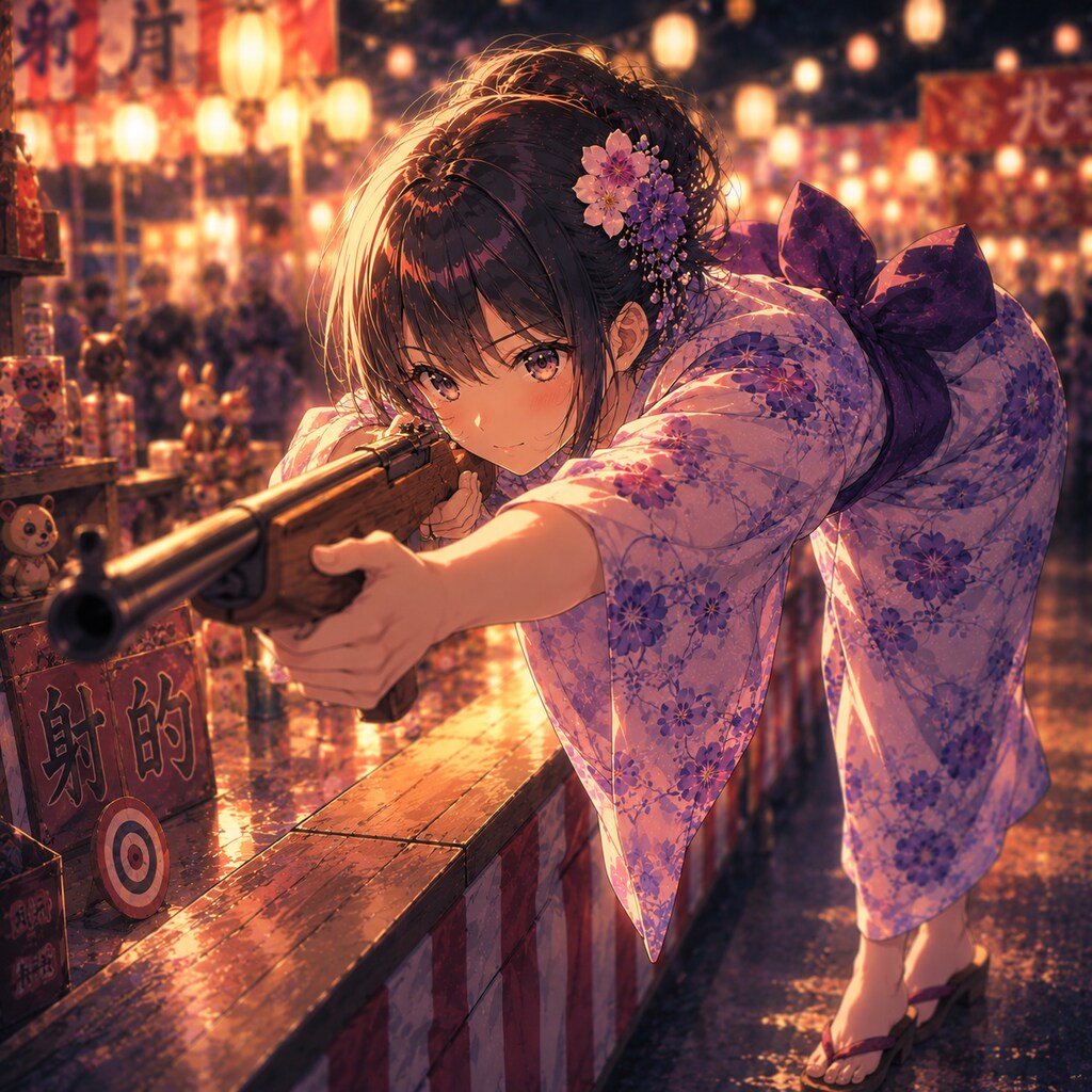 射的少女