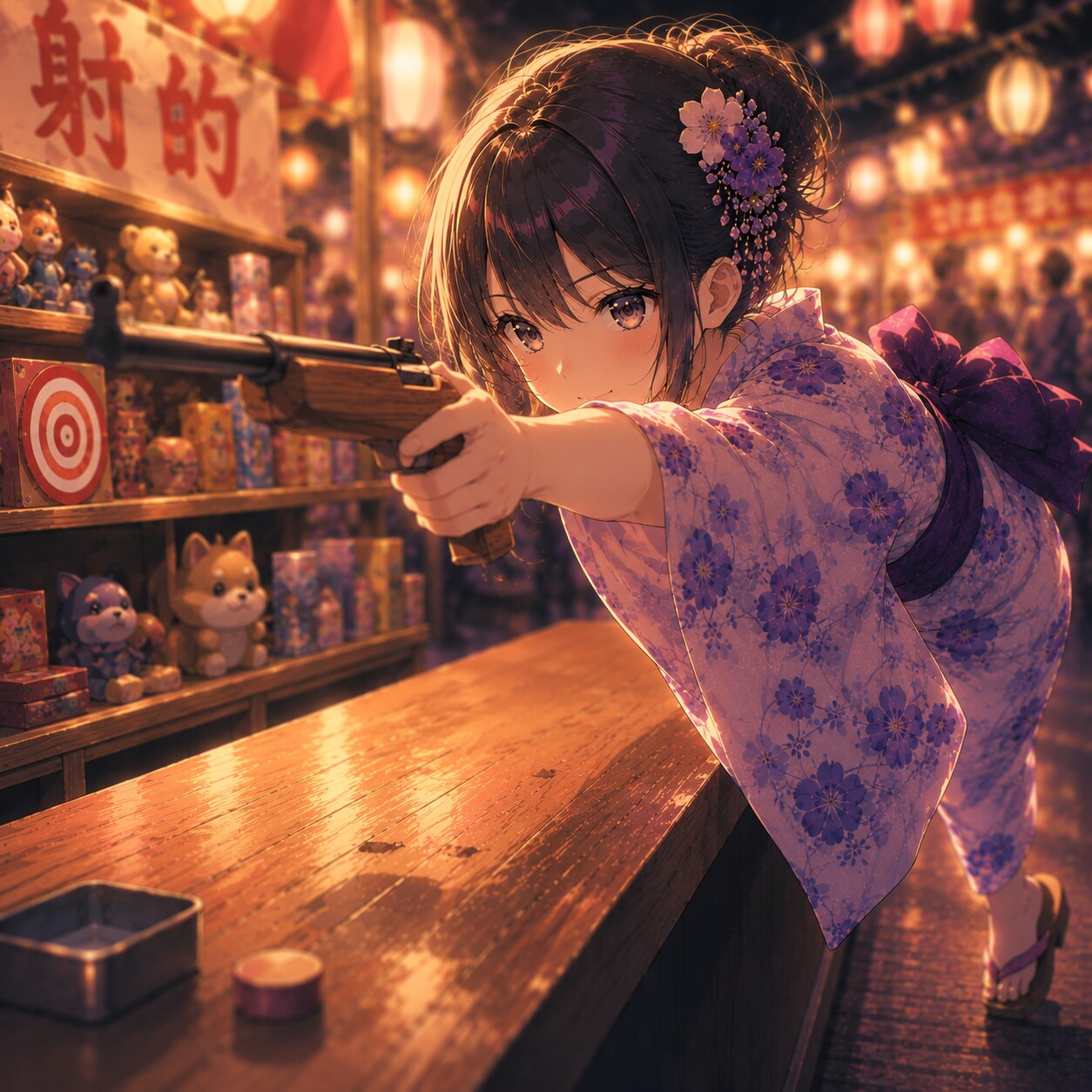 射的少女
