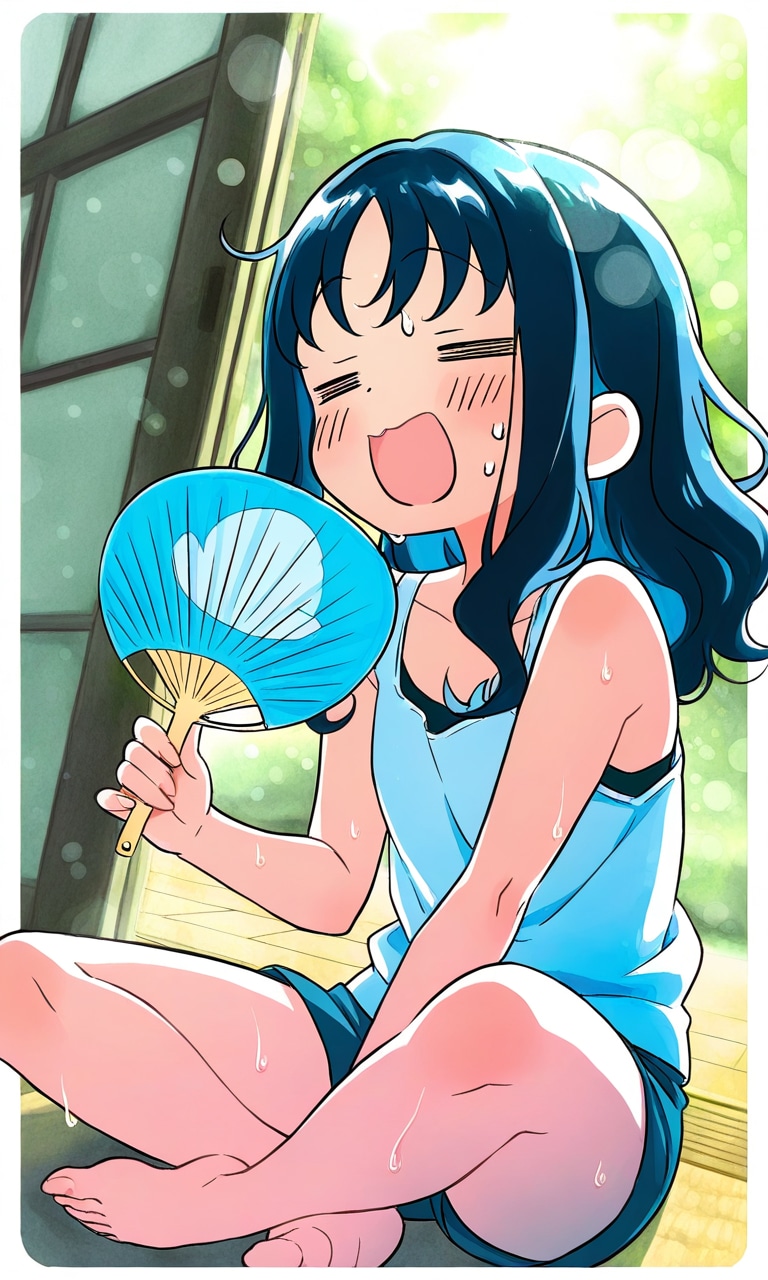あぢー💦来海えりか。