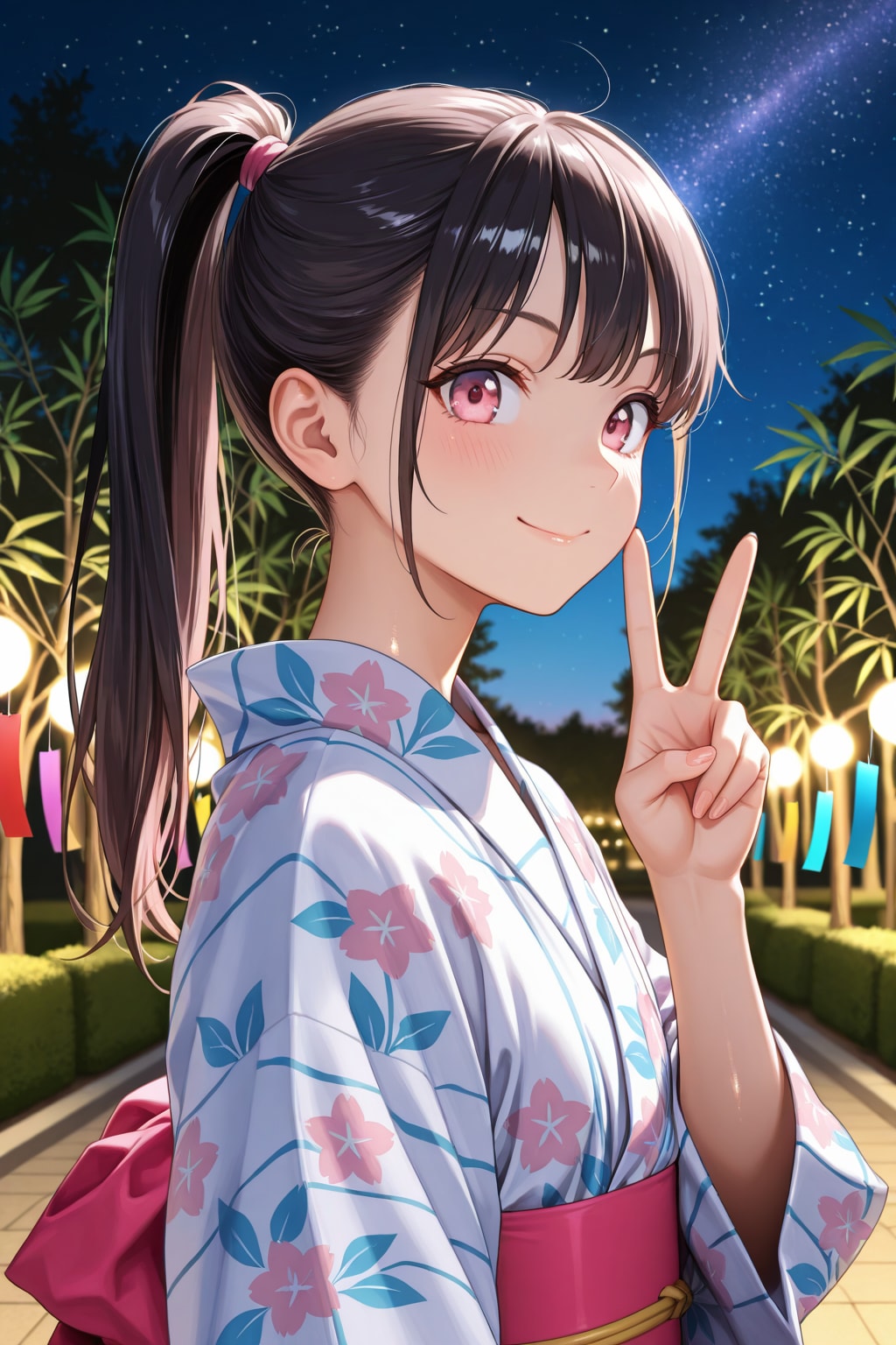 【本日の板野ちゃん】「星に願いを・・・♡」