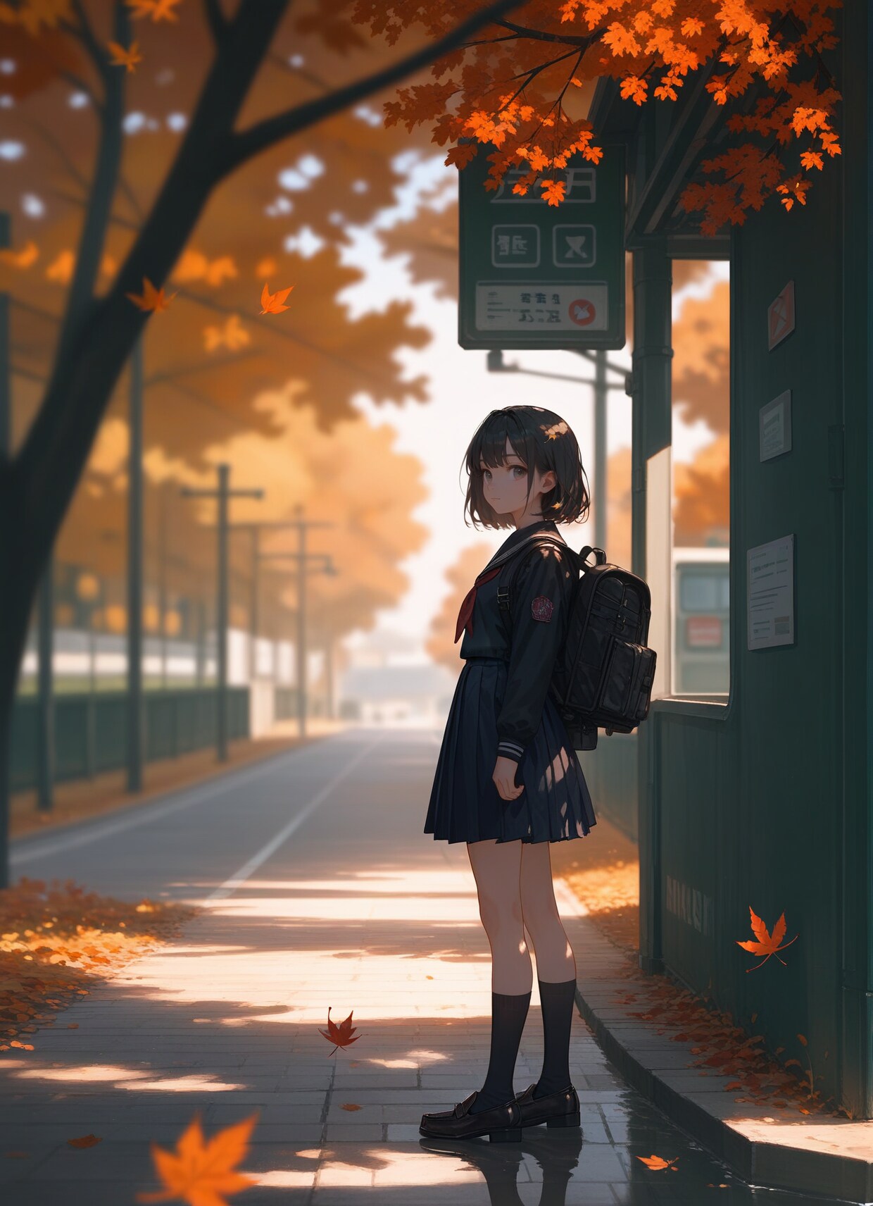 秋の気配 | の人気AIイラスト・グラビア