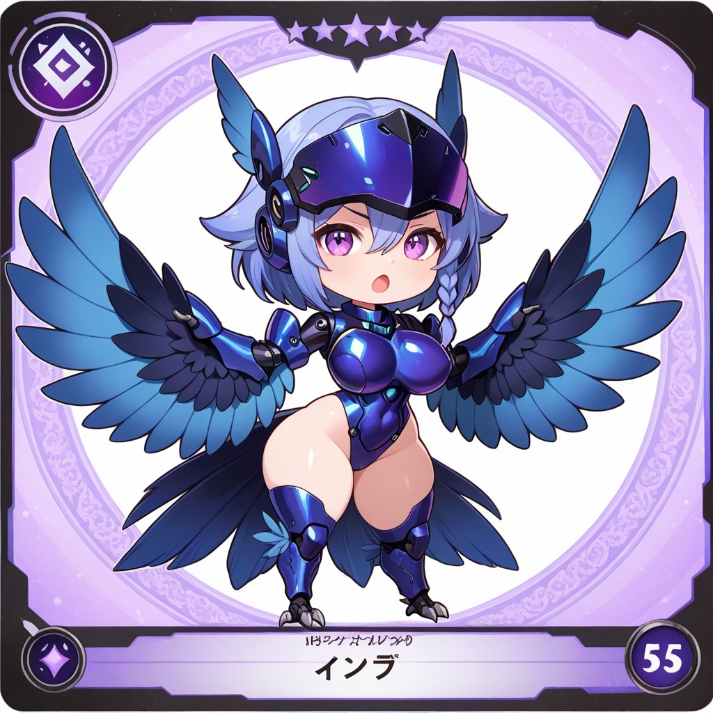 SDシール絵風EtOボーグスおまけ・デミビーストボーグス