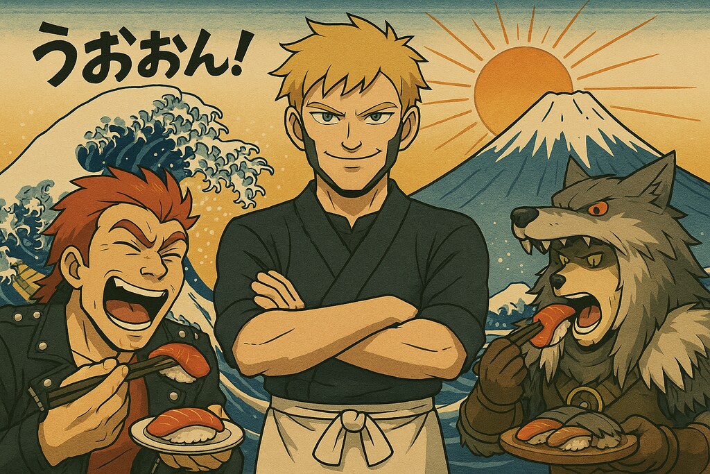 Phase95：ワルハラよ、これが寿司だ