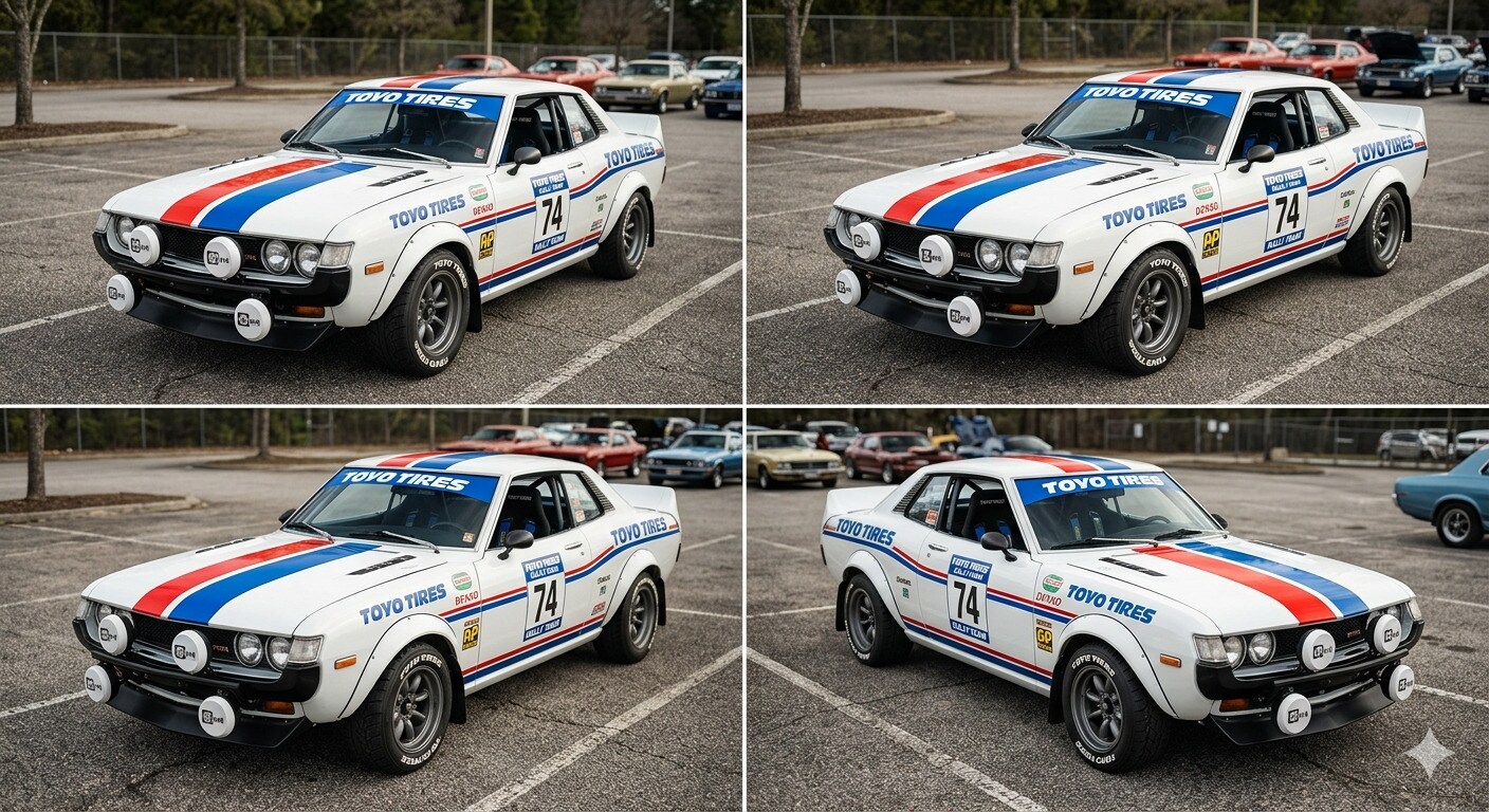 トーヨータイヤセリカラリーカー
