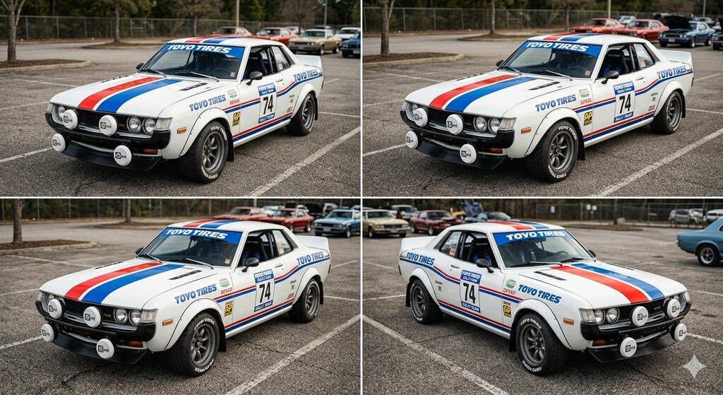 トーヨータイヤセリカラリーカー