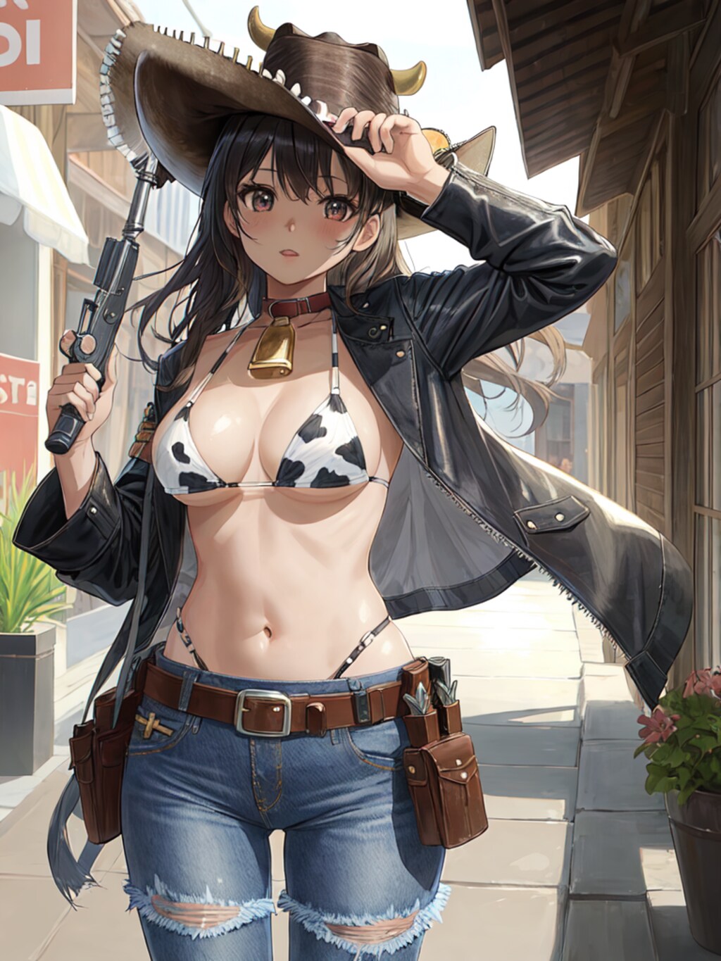 牛ビキニカウガール