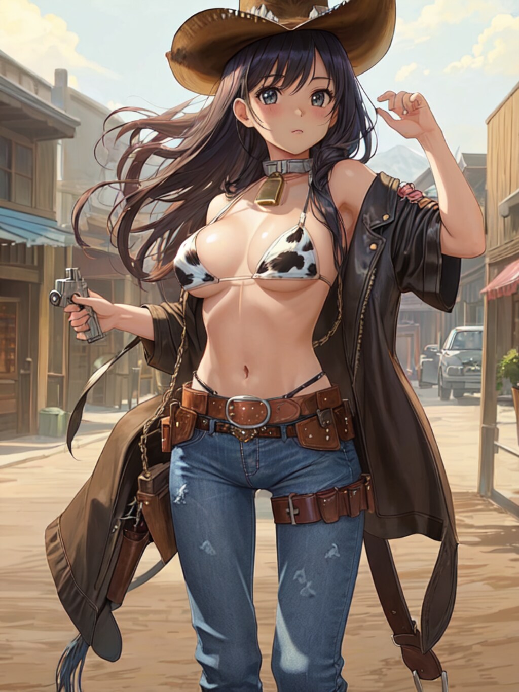 牛ビキニカウガール