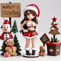 ミニチュア サンタガール 5枚目