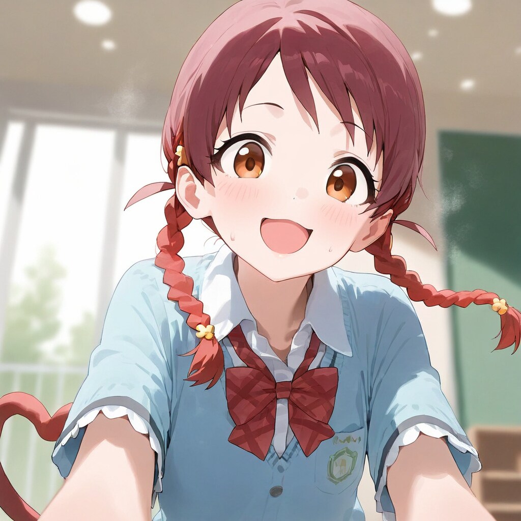 赤い髪の女の子004