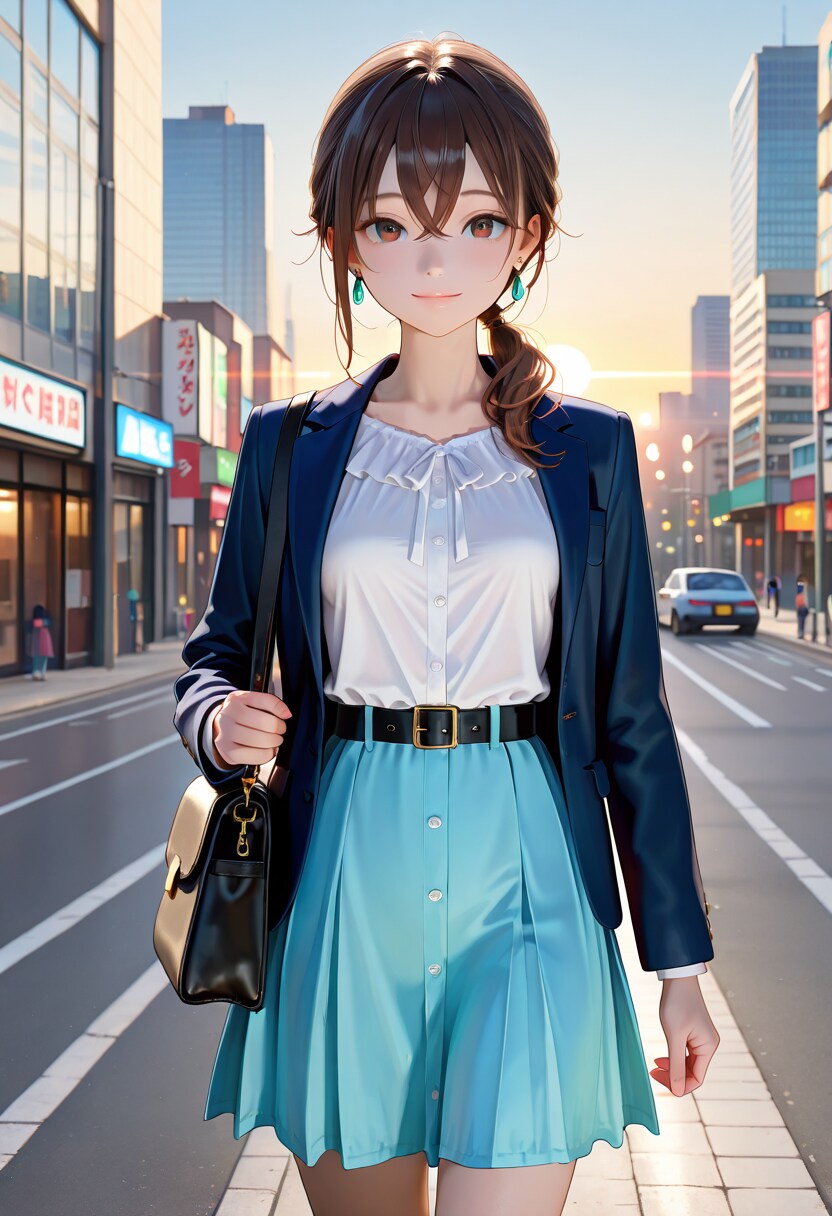 歩美 first day at work (1)