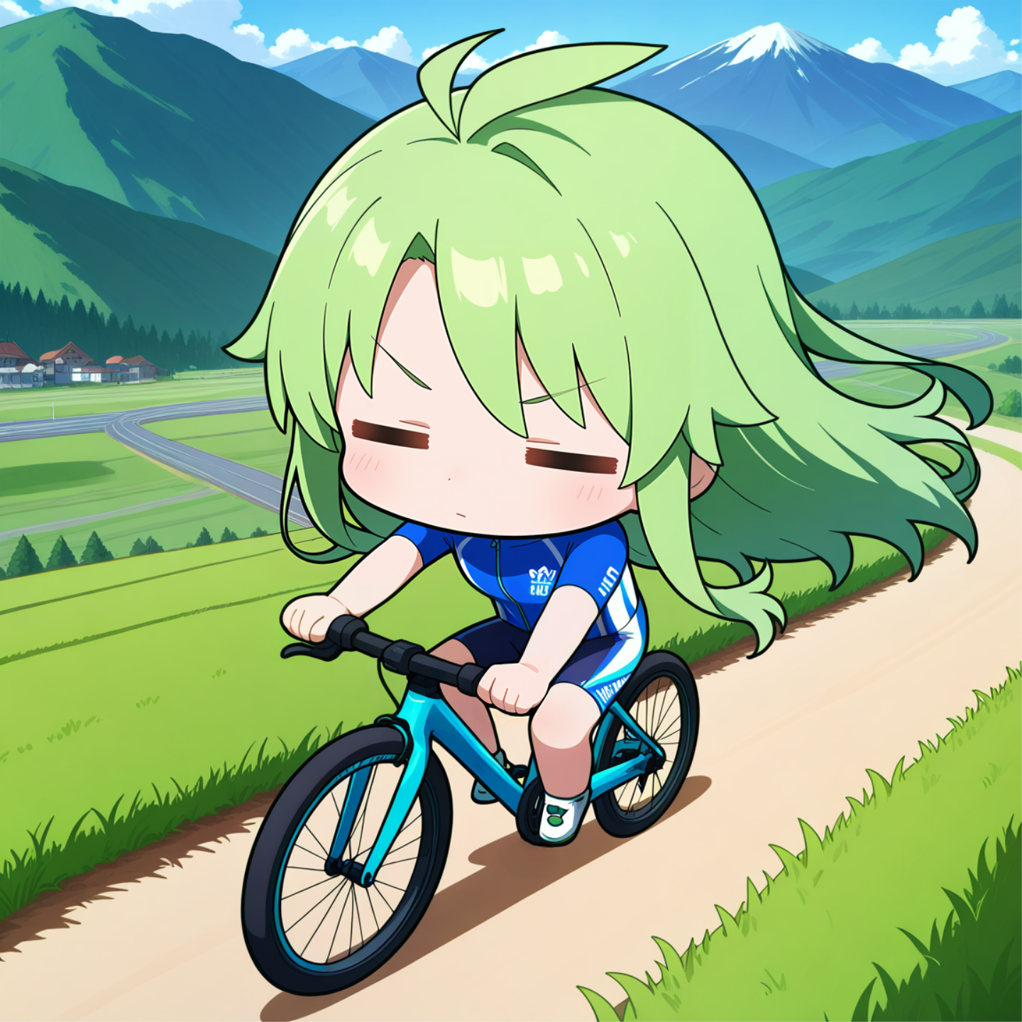 サイクリング | の人気AIイラスト・グラビア