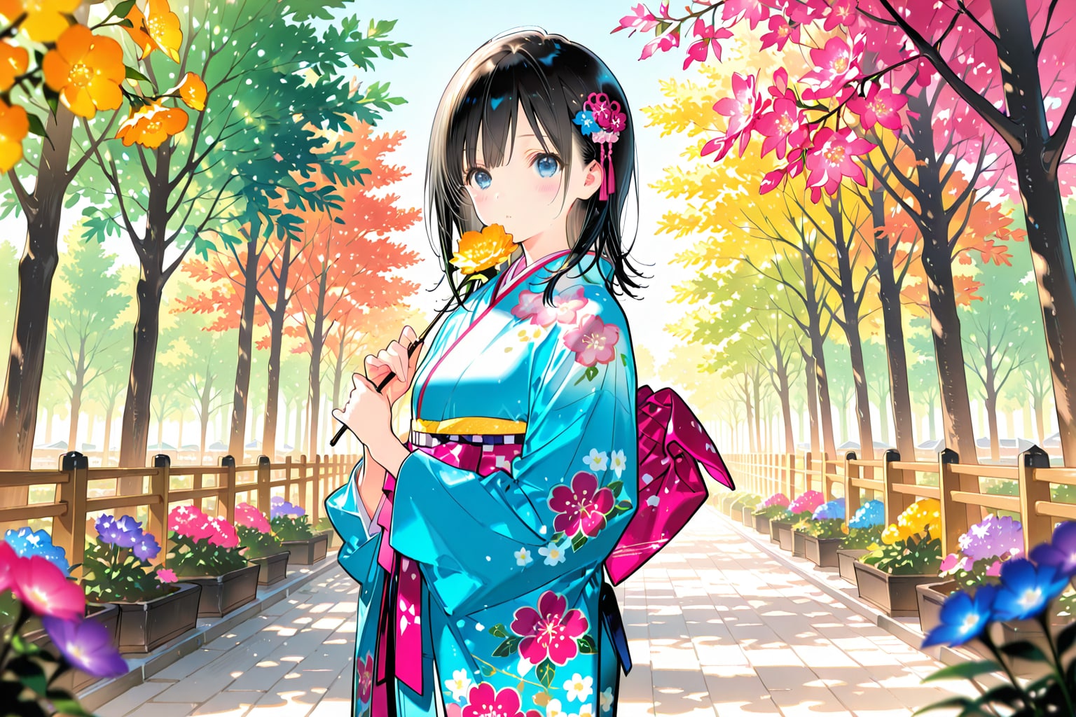 晴れ着(PHOENIX)(17) | の人気AIイラスト・グラビア