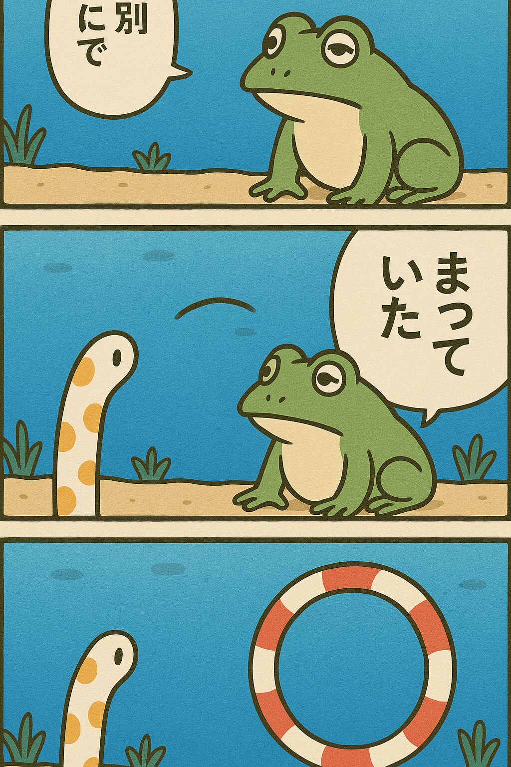 水族館でくにへかえるんだな
