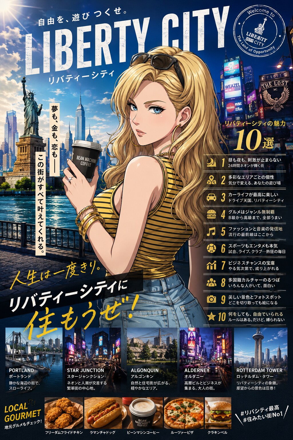 治安の悪さを楽しむ町