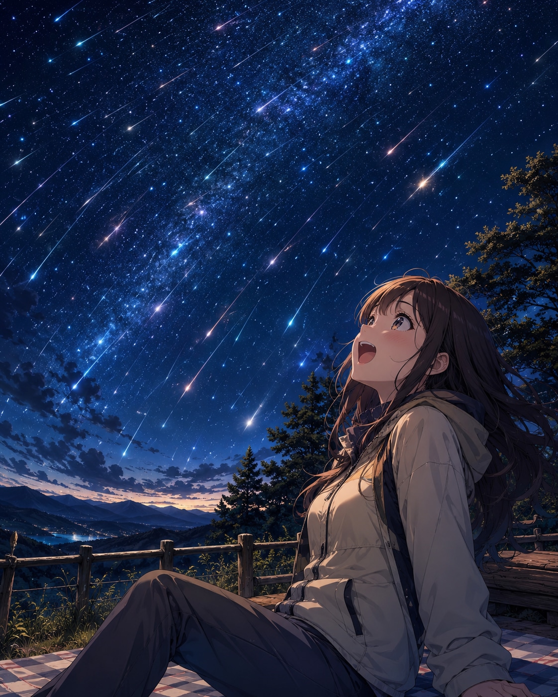 ぎょしゃ座流星群っていうのがあるんだって！ | の人気AIイラスト・グラビア