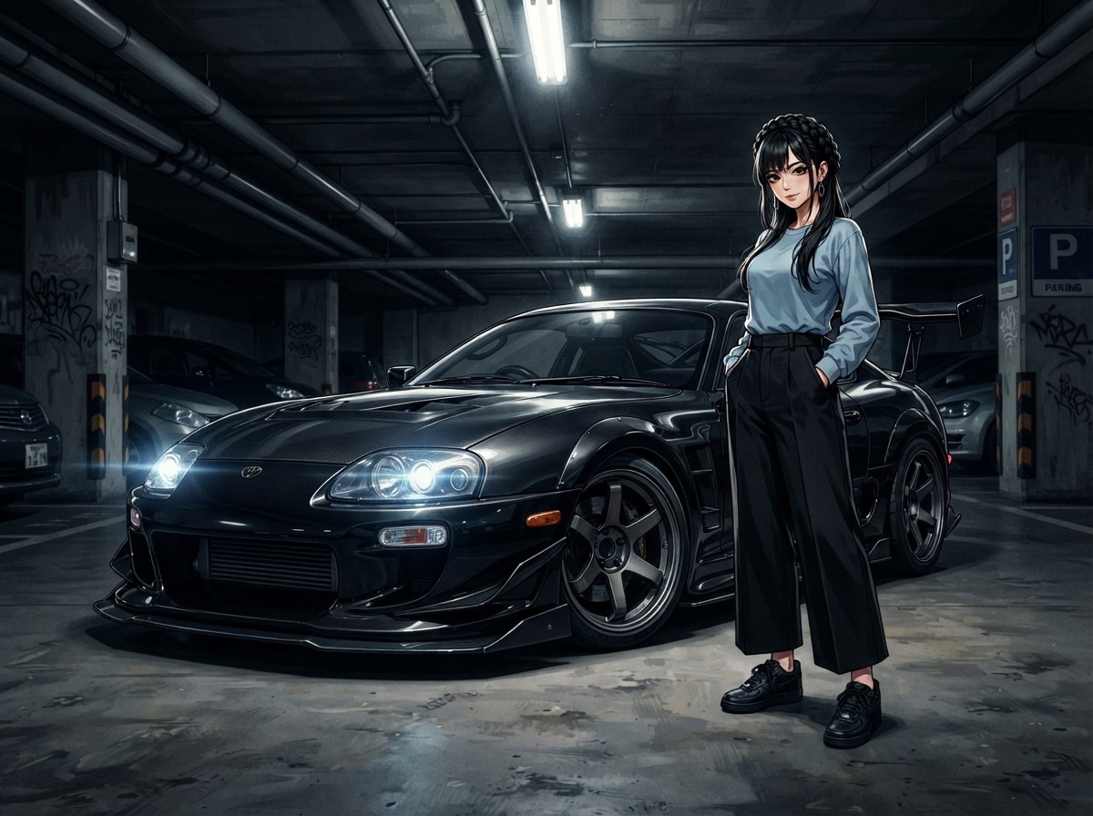 Black Car | の人気AIイラスト・グラビア
