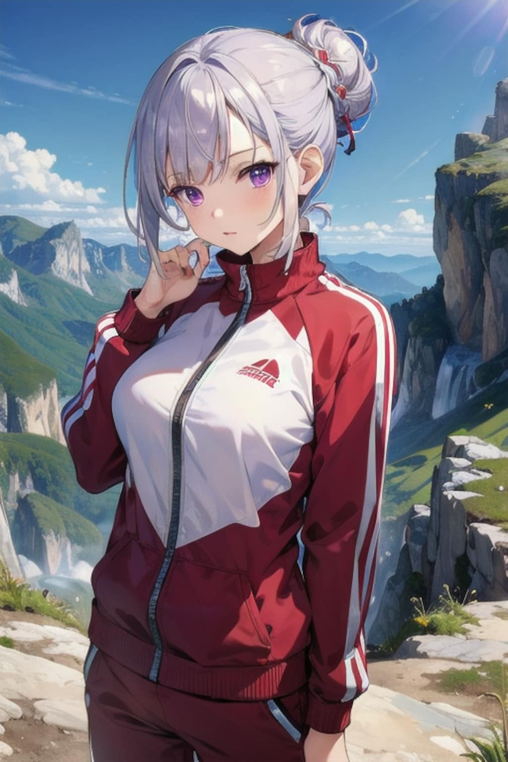 （７９）金髪ちゃんと銀髪ちゃんの山の日