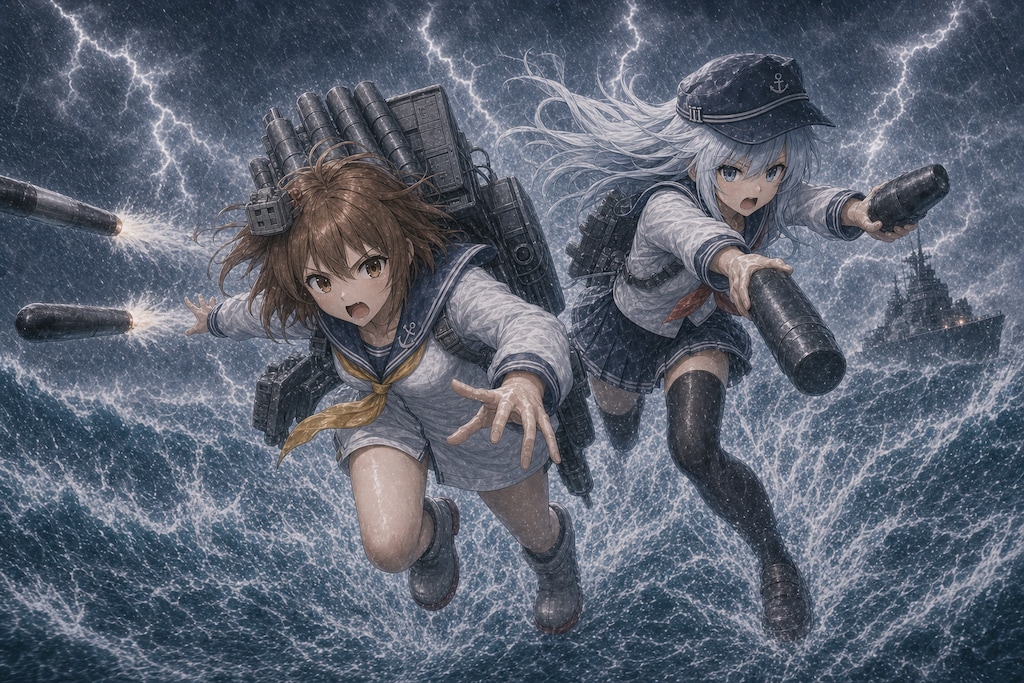 雪風＆響＠艦これIF♪６