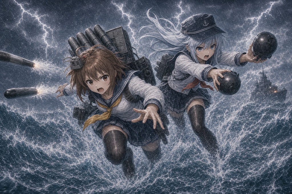 雪風＆響＠艦これIF♪６
