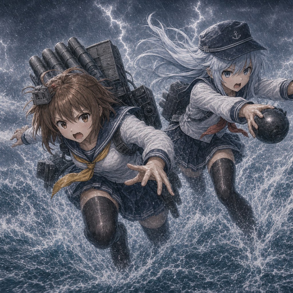 雪風＆響＠艦これIF♪６
