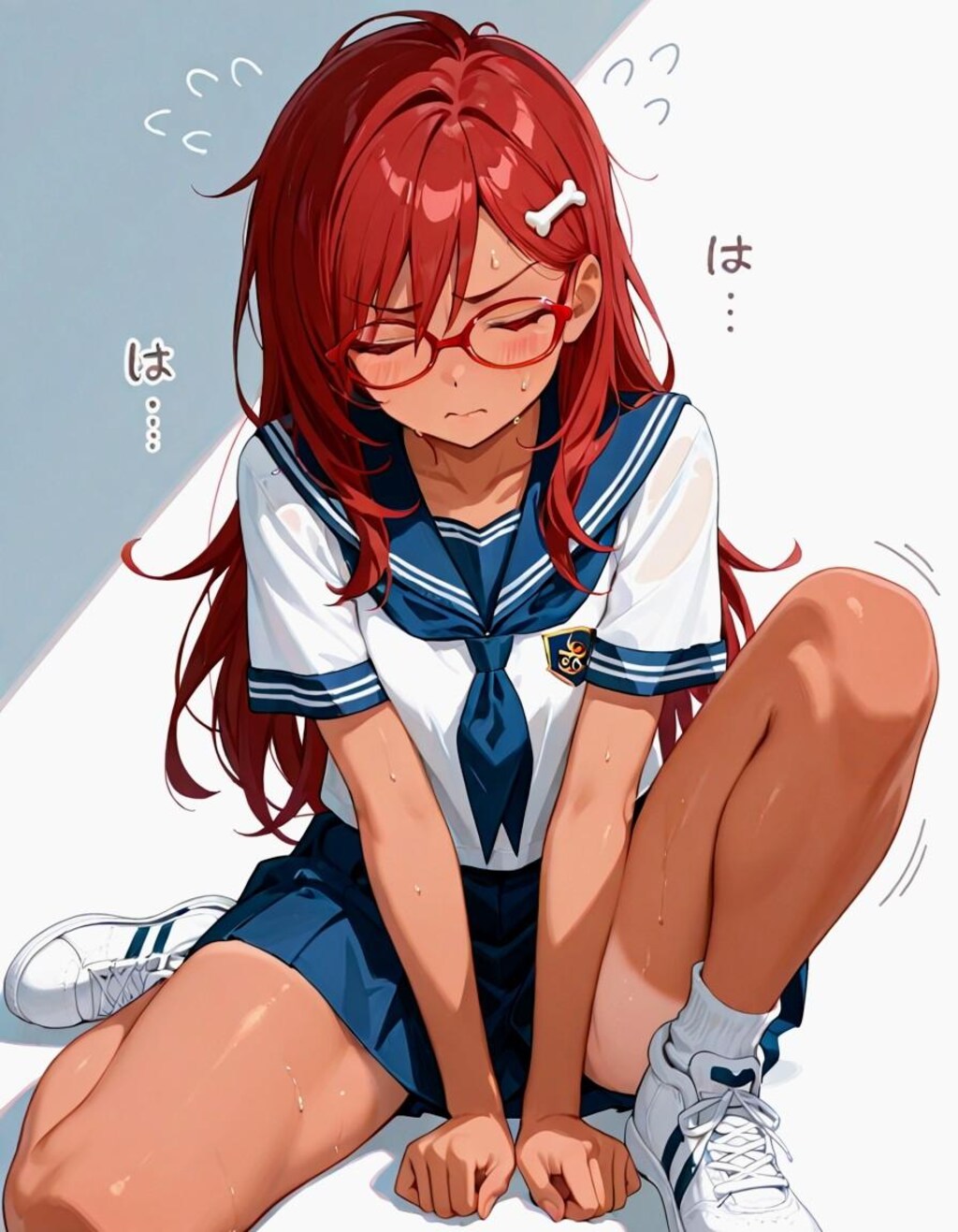 真澄お姉やん👓️と入れ替わったまこっちゃん🍖