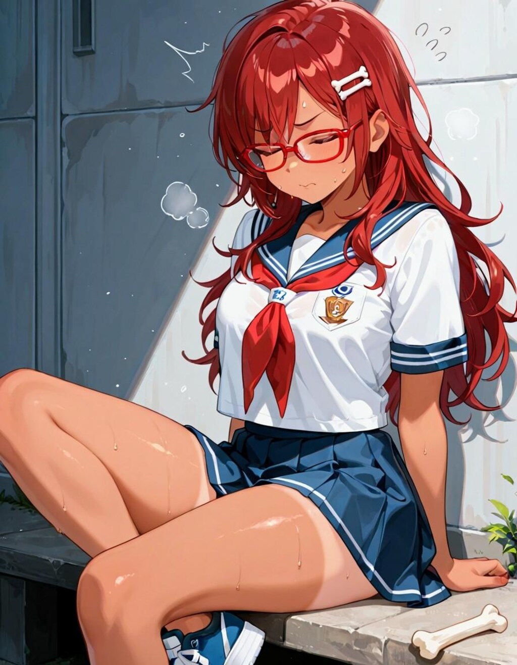 真澄お姉やん👓️と入れ替わったまこっちゃん🍖