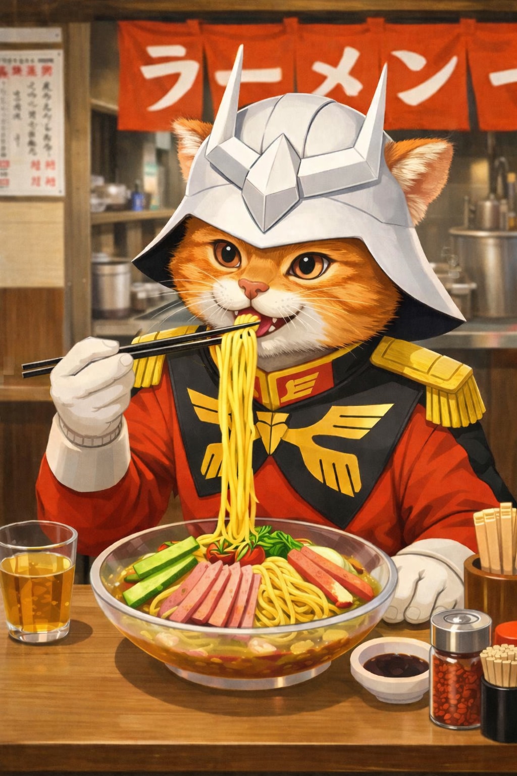 ラーメン大好きシャア猫さん
