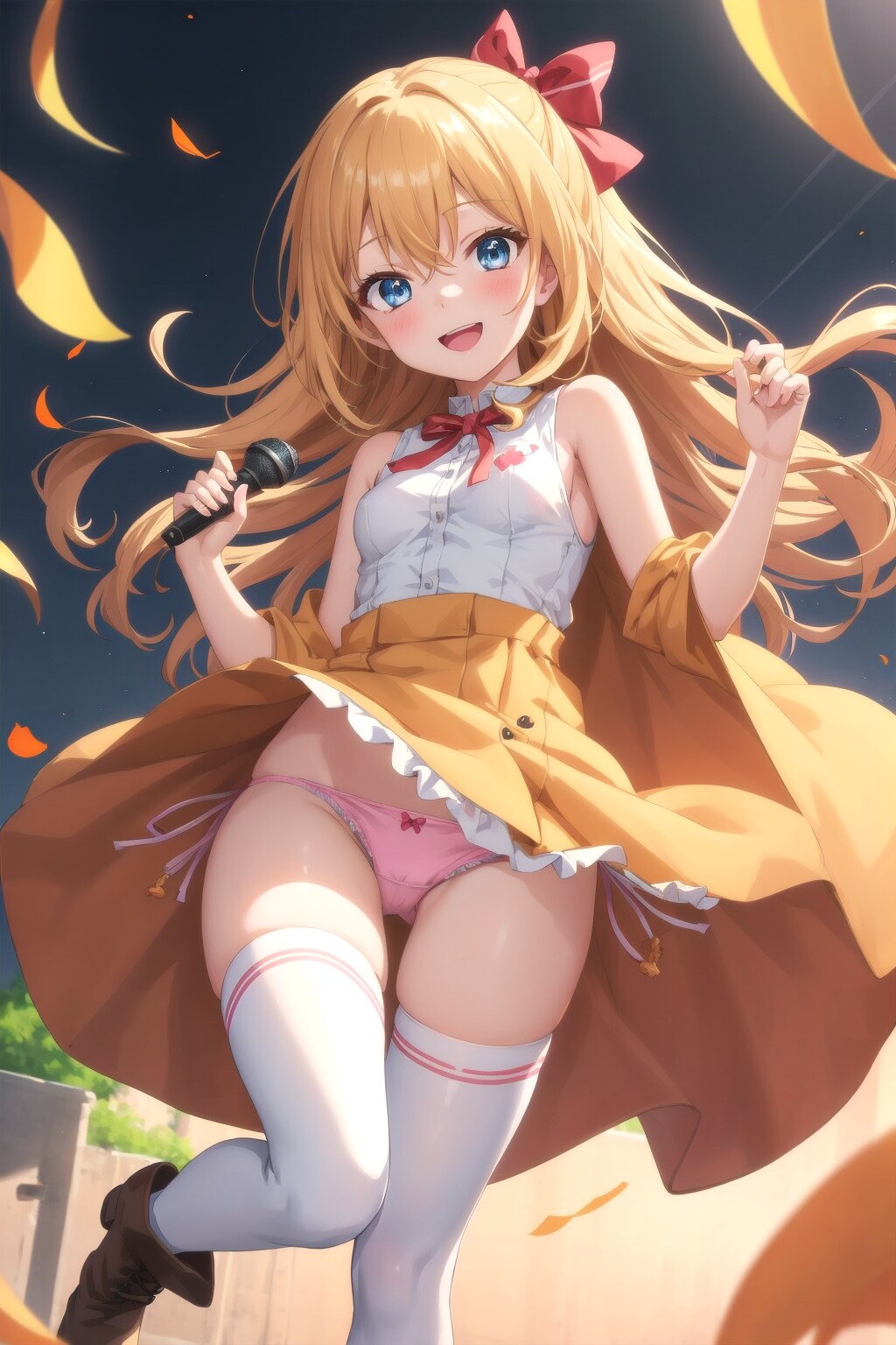 アクシデントに注意な金髪ちゃん