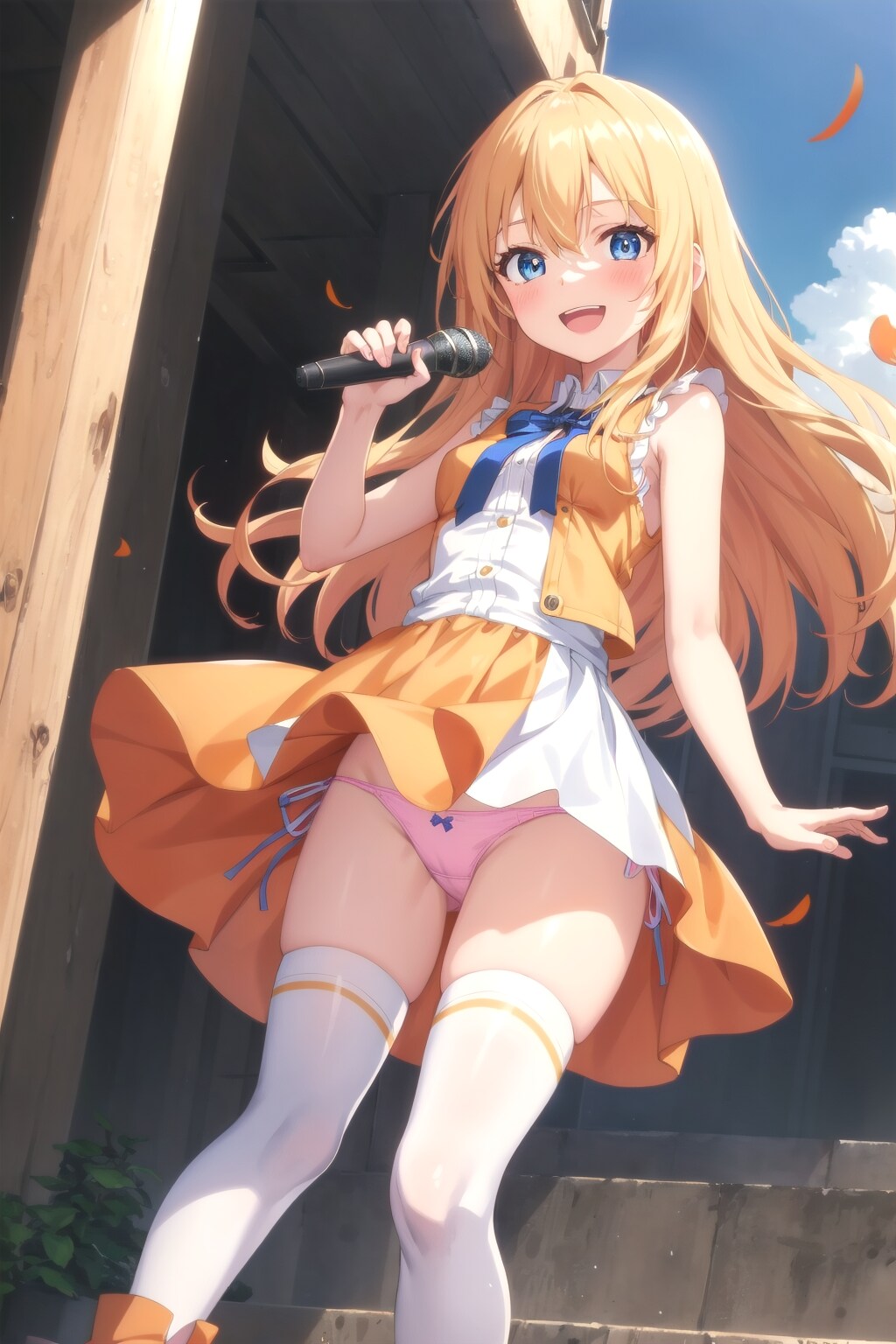 アクシデントに注意な金髪ちゃん