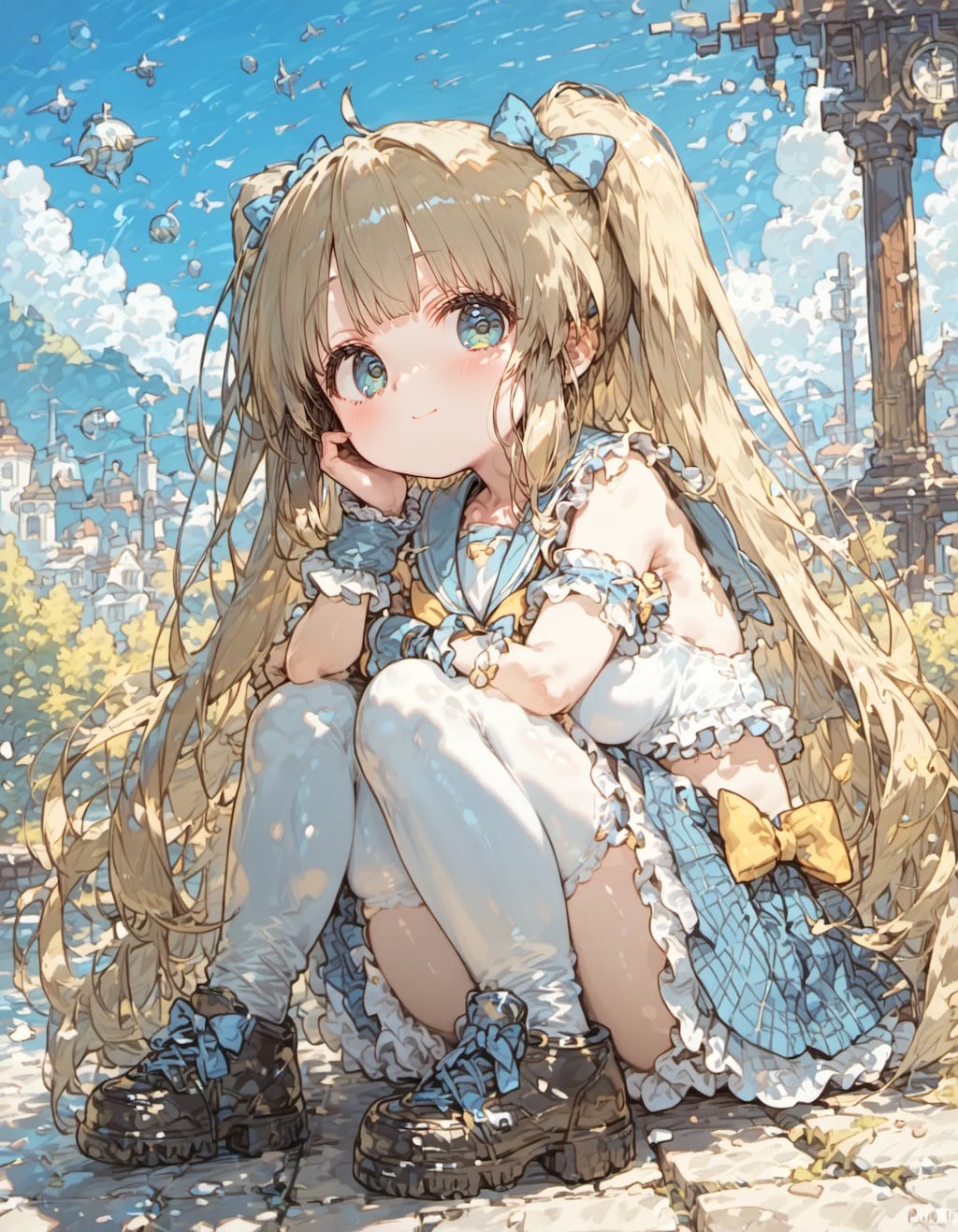 Blue-Sky Daydreamer
