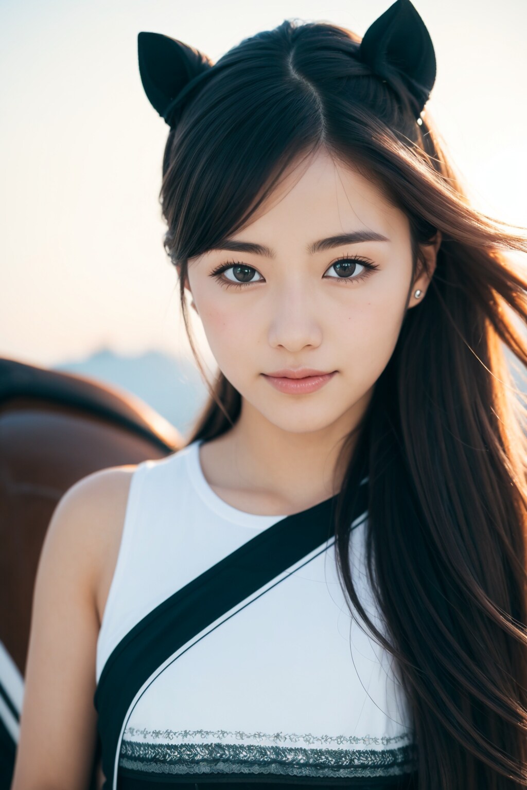 美少女図鑑1050　休日は乗馬