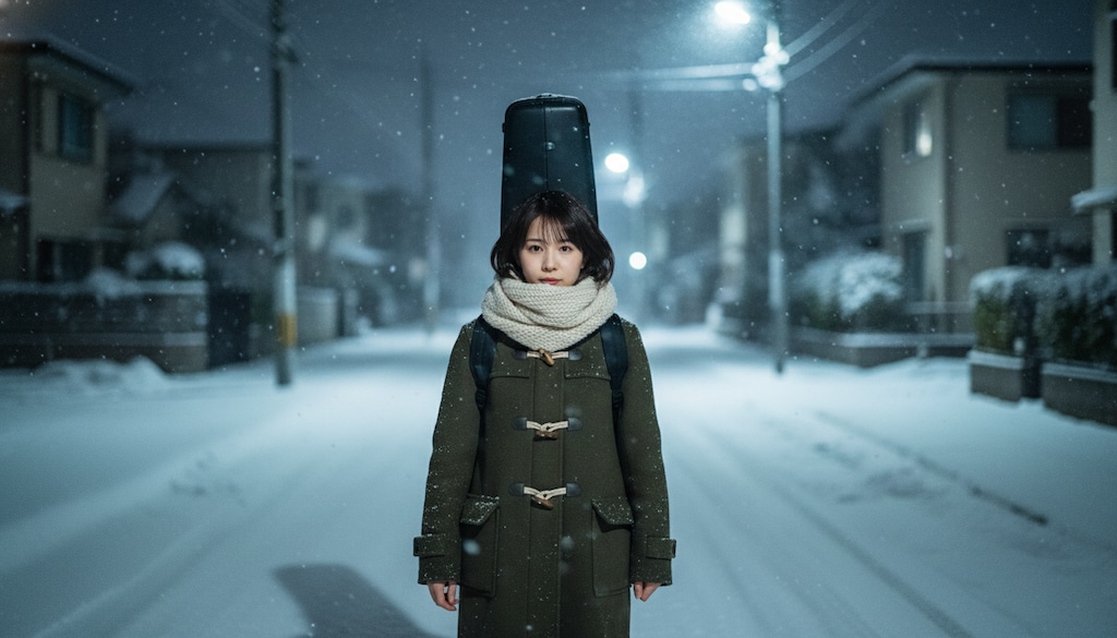 終電と、私だけの冬将軍 #冬将軍