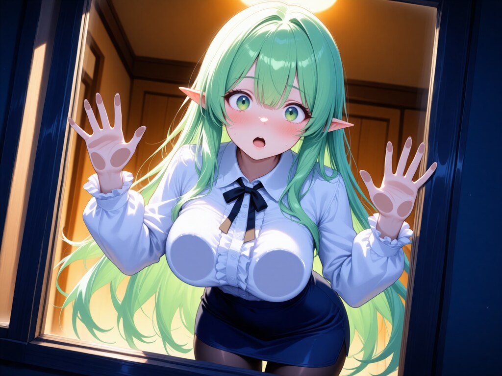 DGs　木曜日　緑髪エルフ女教師