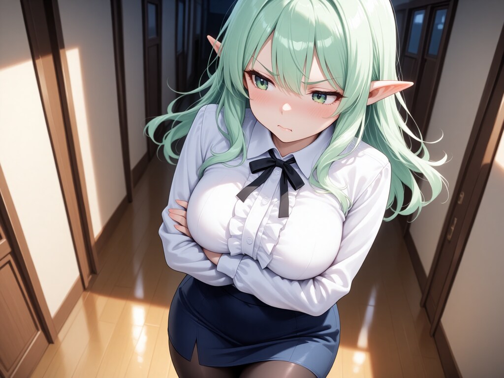 DGs　木曜日　緑髪エルフ女教師