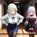 DGs　木曜日　緑髪エルフ女教師 8枚目