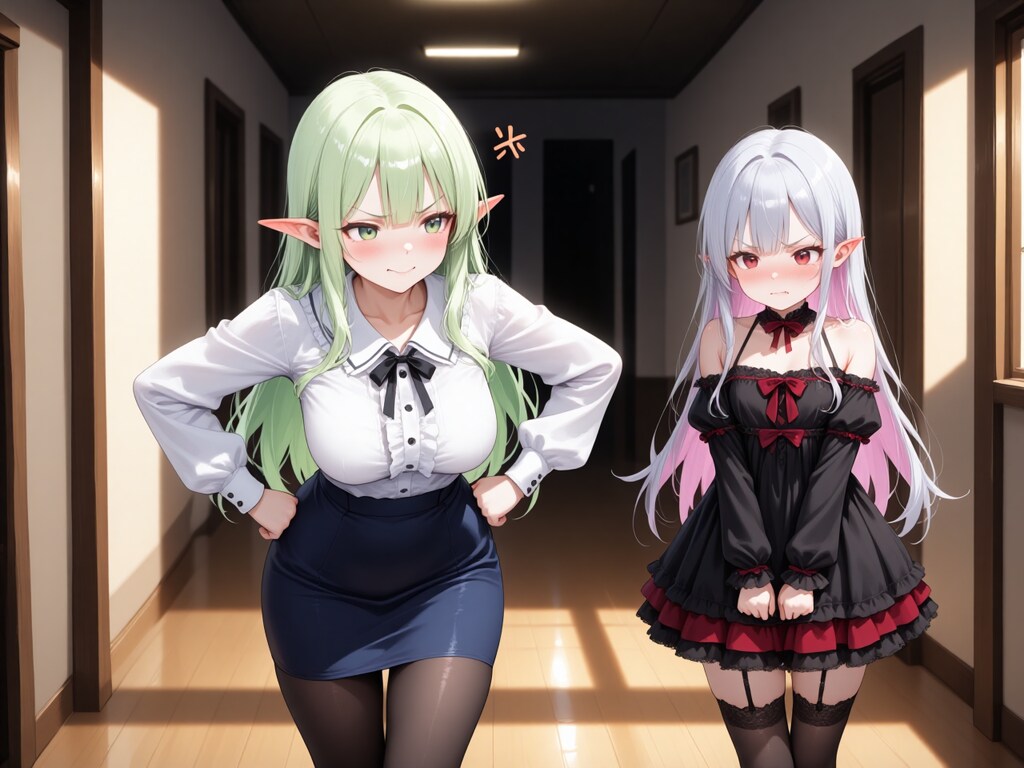 DGs　木曜日　緑髪エルフ女教師