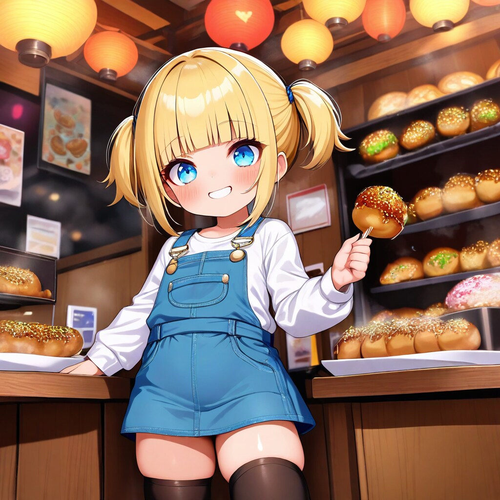 たこ焼きだよーっ | の人気AIイラスト・グラビア