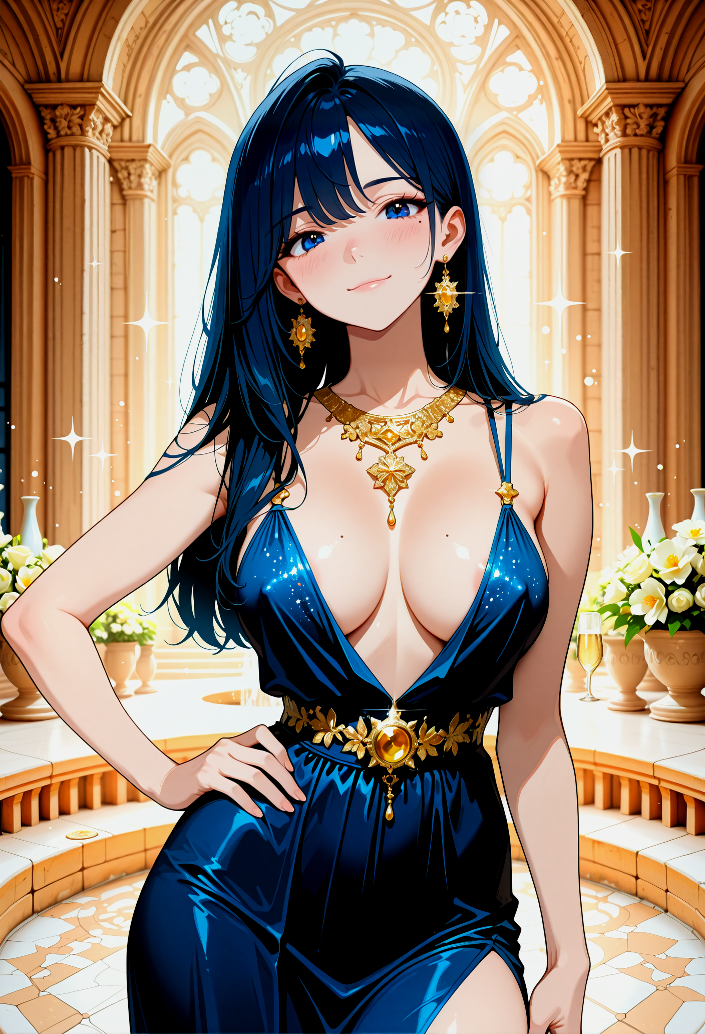 黄金の宮殿で輝く、大人のエレガンス