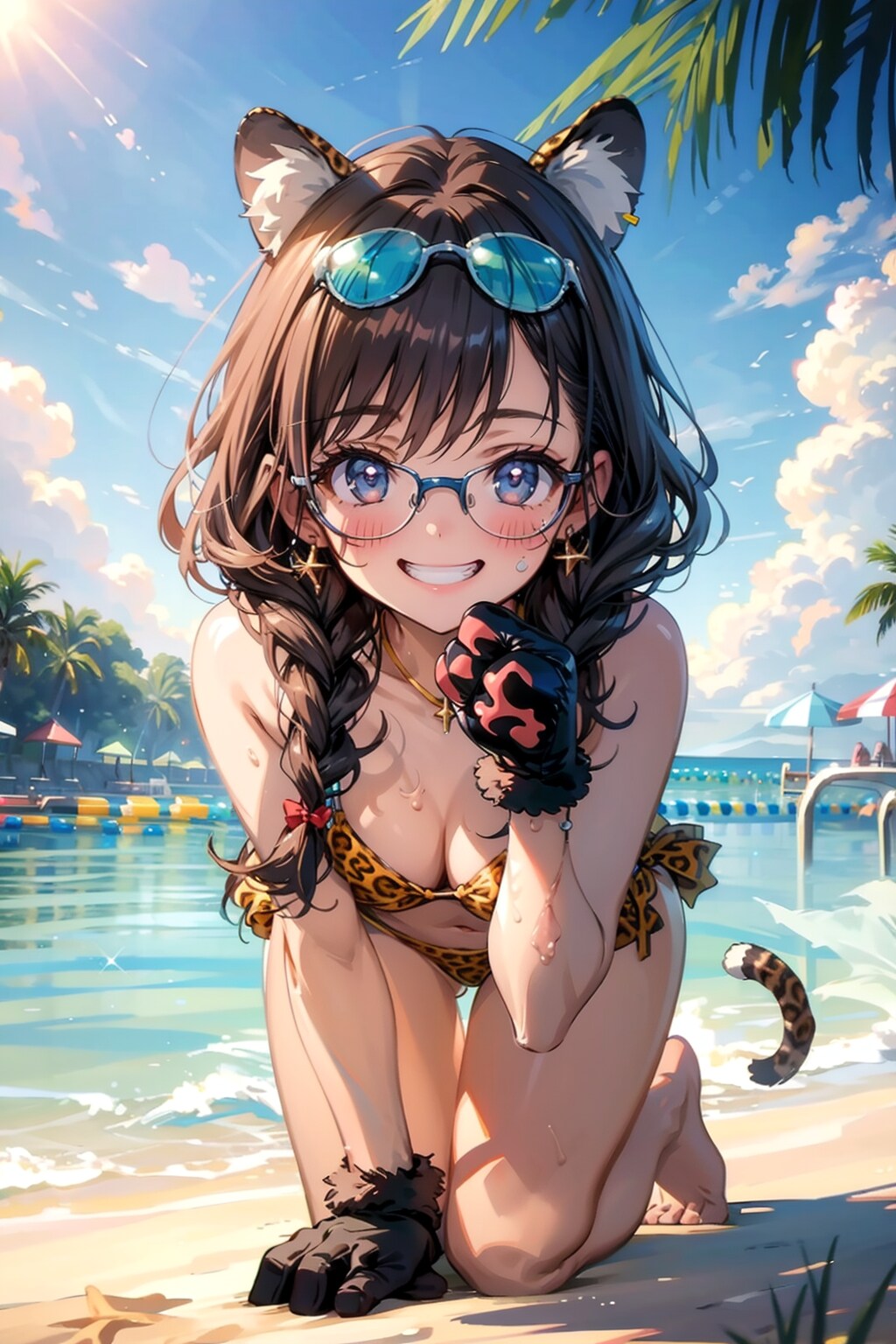 さきちゃんの水着撮影会