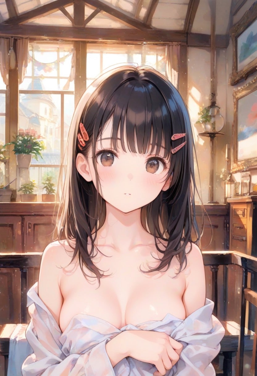 洋館の少女(水彩タッチ)(R-15)(17)