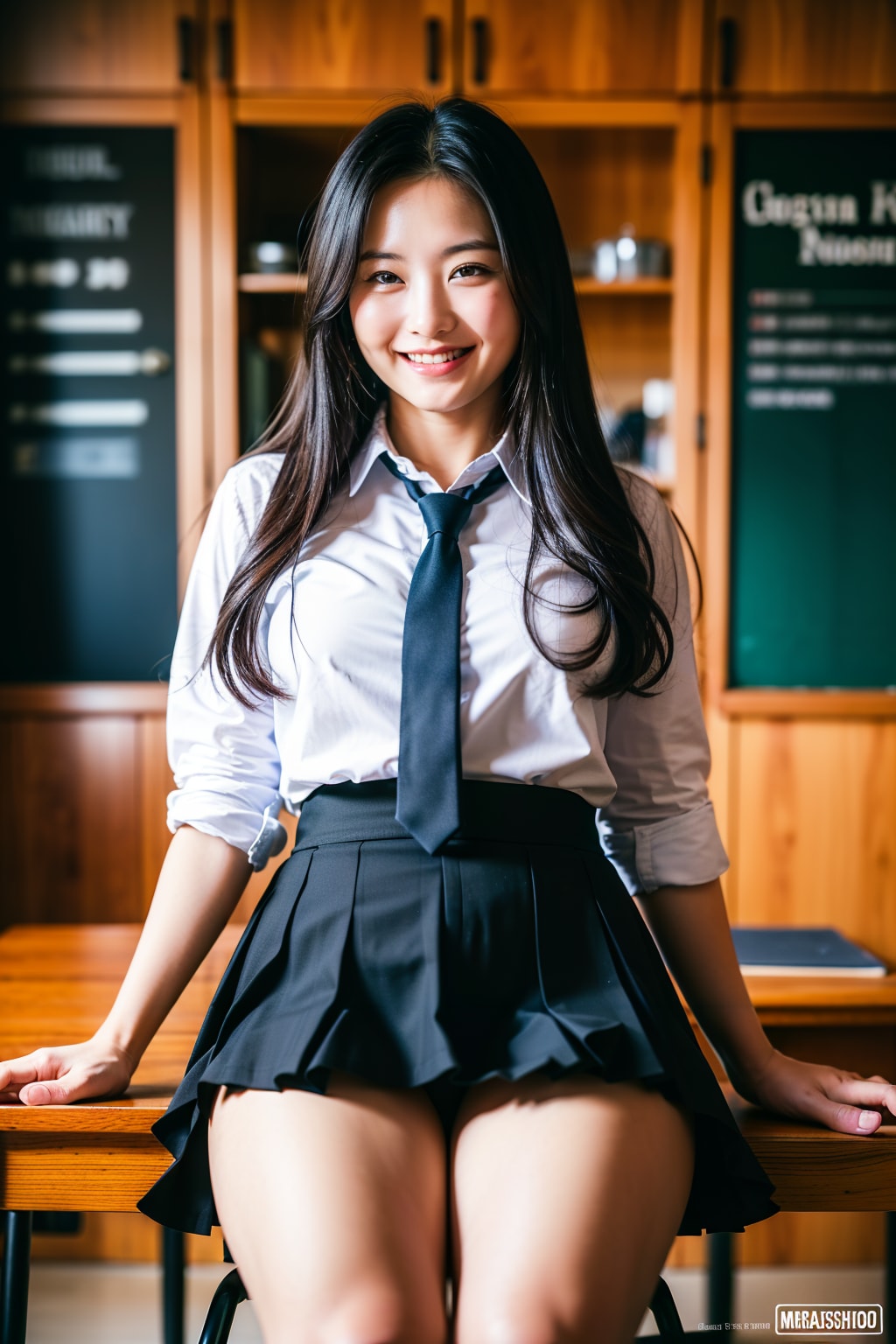 先生、いつも太もも見てますよね、気付いてますよ？？