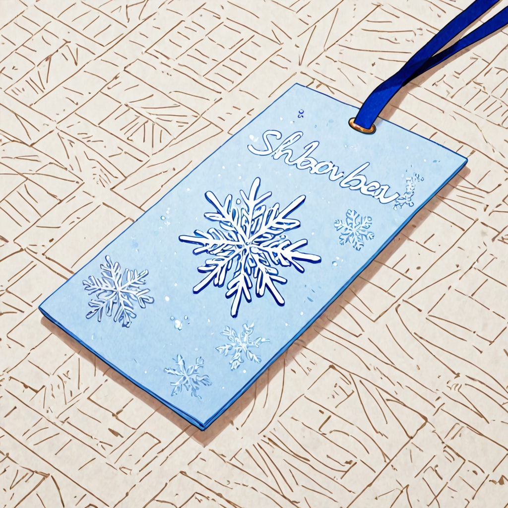 しおりさん、しおりを作って雪音さんに贈るの巻