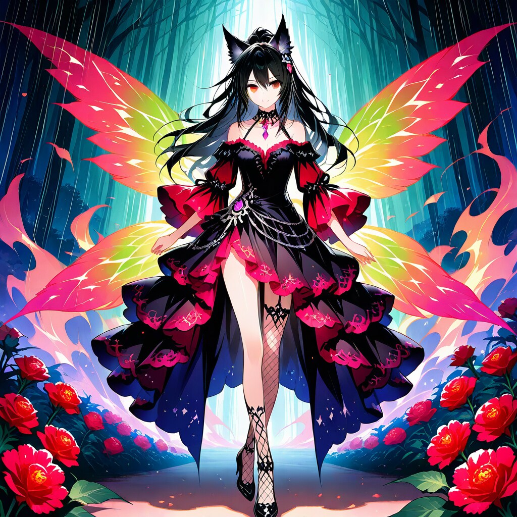 カーネーション・フラメンコドレス