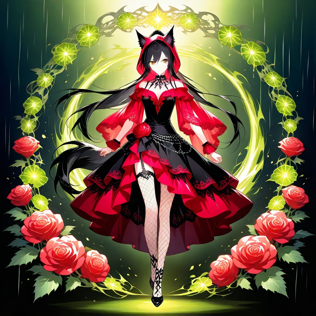 カーネーション・フラメンコドレス