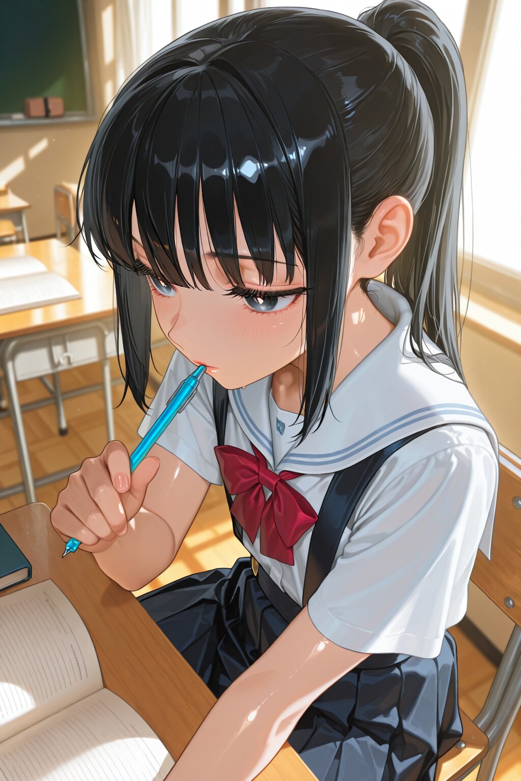 みづき勉強中♡