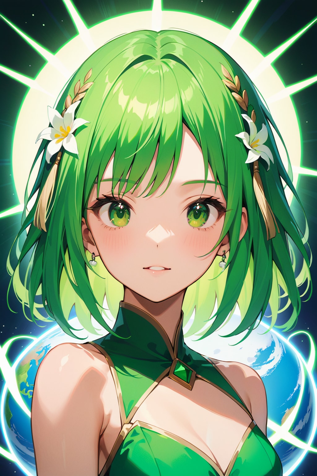 エメラルドの光 | の人気AIイラスト・グラビア