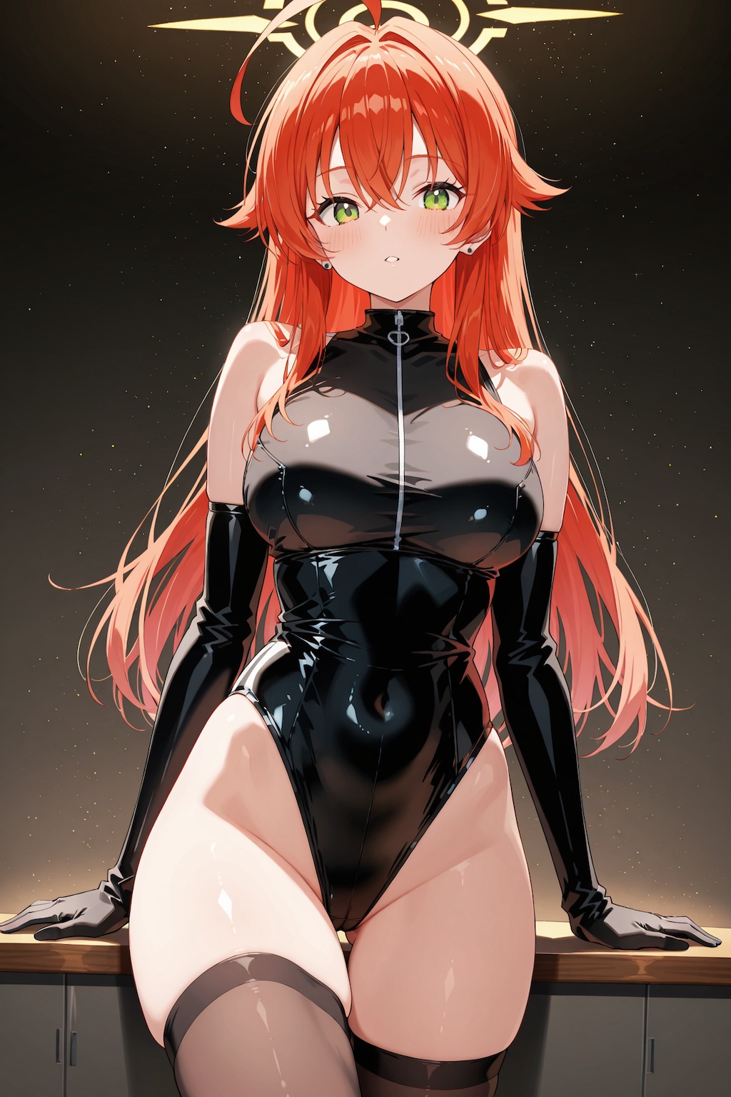 ラバースーツのオスプレイちゃん