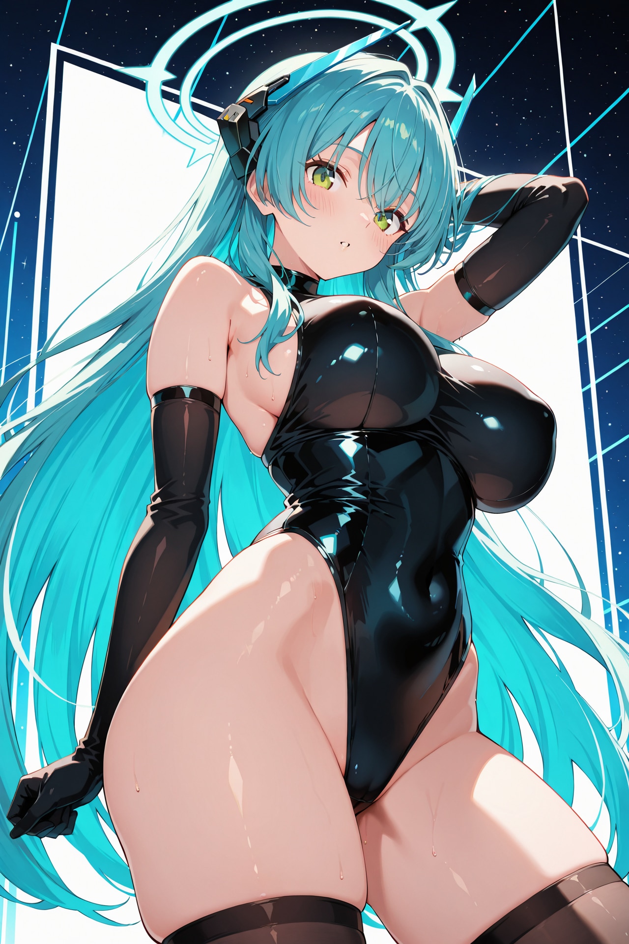 ラバースーツのオスプレイちゃん